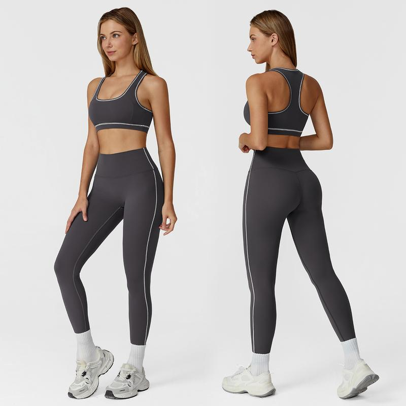 Slim Fit Sporty Tracksuit Set