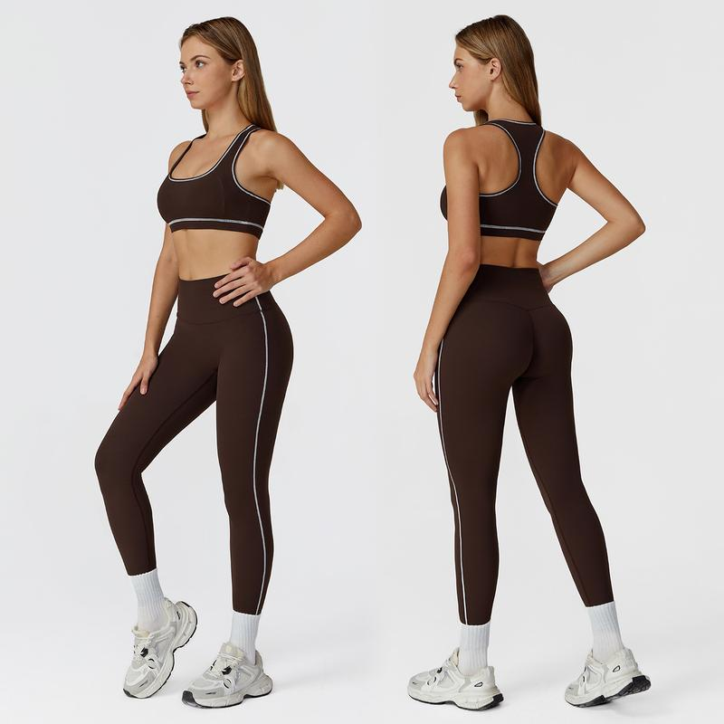 Slim Fit Sporty Tracksuit Set