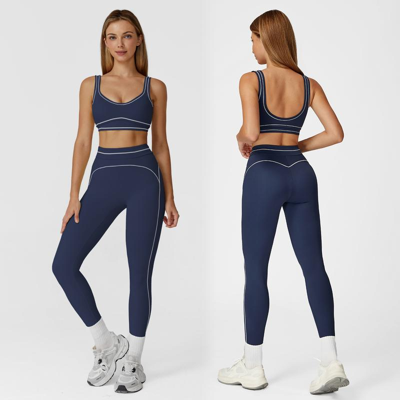 Slim Fit Sporty Tracksuit Set