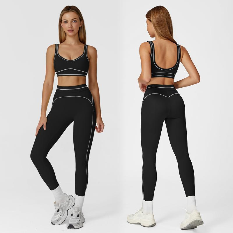 Slim Fit Sporty Tracksuit Set