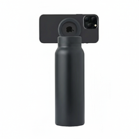 Magnetic Phone Holder Water Bottle